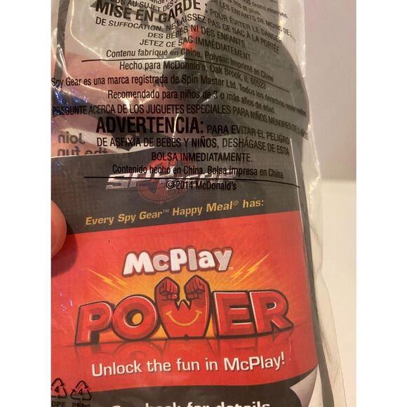 McDonald’s 2014 Spy Gear #2 Digital Spy Watch Happy Meal Toy Unopened - Picture 6 of 6